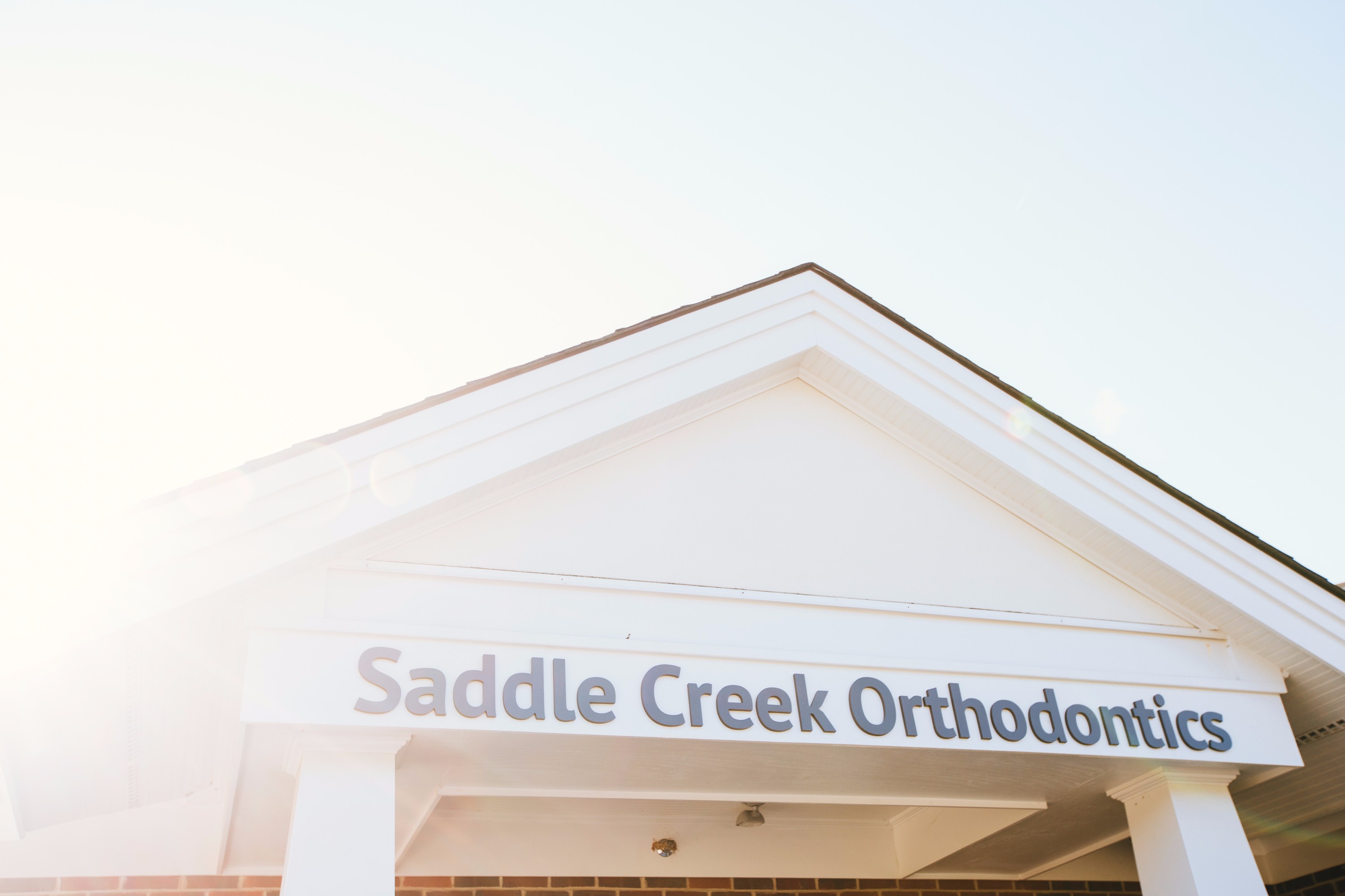 Saddle Creek Orthodontics front entrance