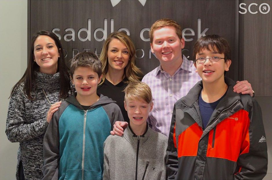 Teenage brothers in braces | Saddle Creek Orthodontics | Memphis Braces