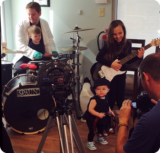 Charlie and Libby Fagala plus Alex Essary on Lead Guitar | Braces Off Video