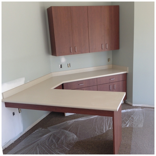 Orthodontic Consultation Room Custom Table and Cabinets
