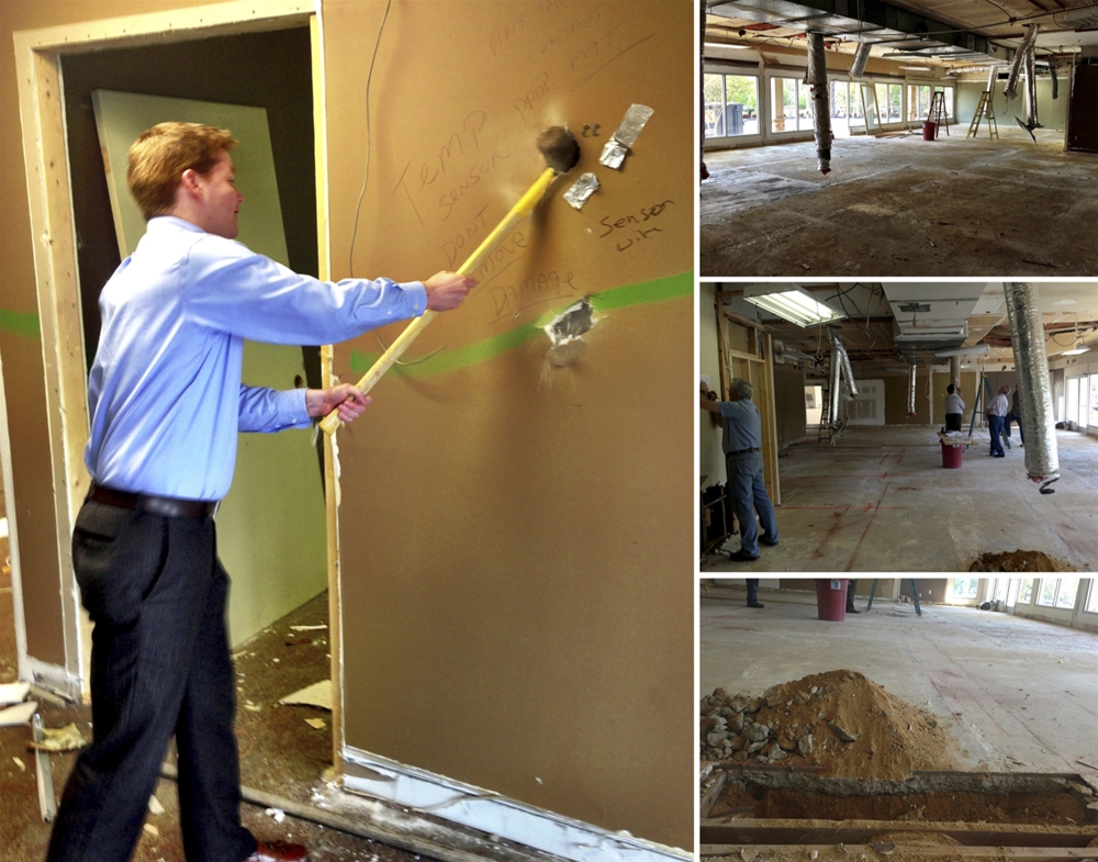 Demolition of Saddle Creek Orthodontics Office