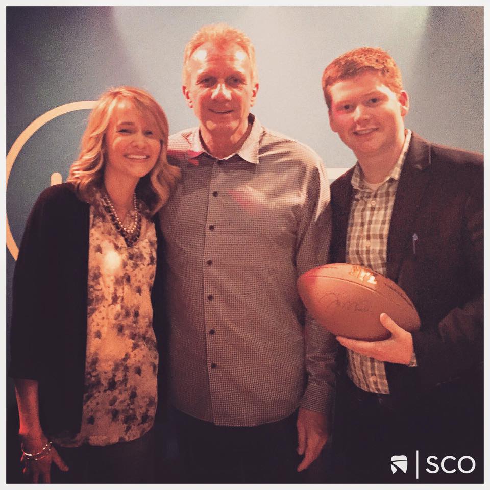 Dr. Fagala meets Joe Montana | AAO Annual Meeting | 4 Time Super Bowl Champion QB