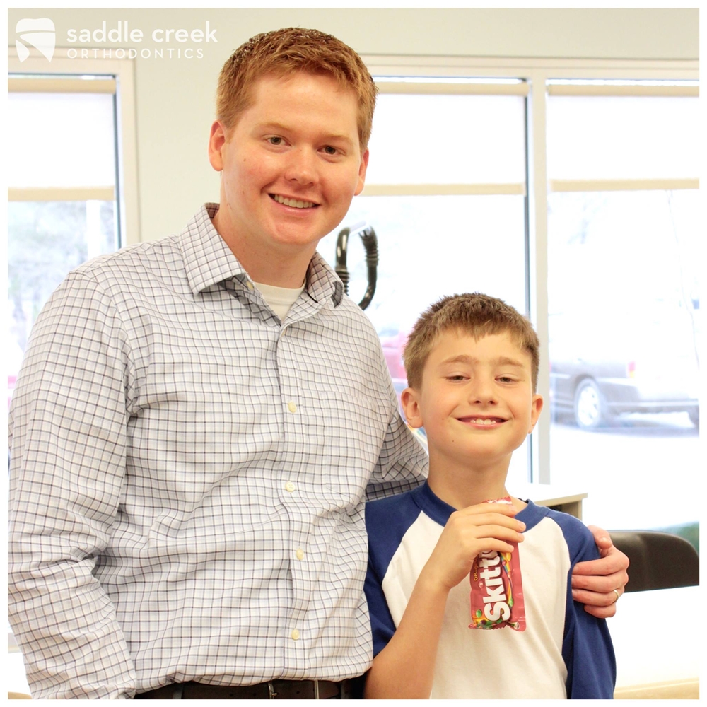 Orthodontic braces removal appointment | New Smiles at Saddle Creek Orthodontics